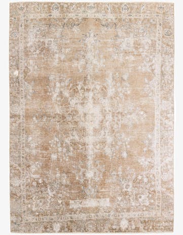 7' 6 x 10' 7 Hand Knotted Ultra Vintage Persian Wool Rug