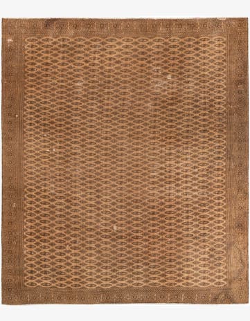 9' 7 x 11' 6 Hand Knotted Ultra Vintage Wool Rug