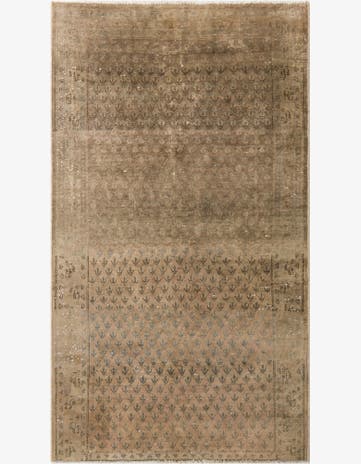 4' 8 x 8' 3 Hand Knotted Ultra Vintage Persian Wool Rug