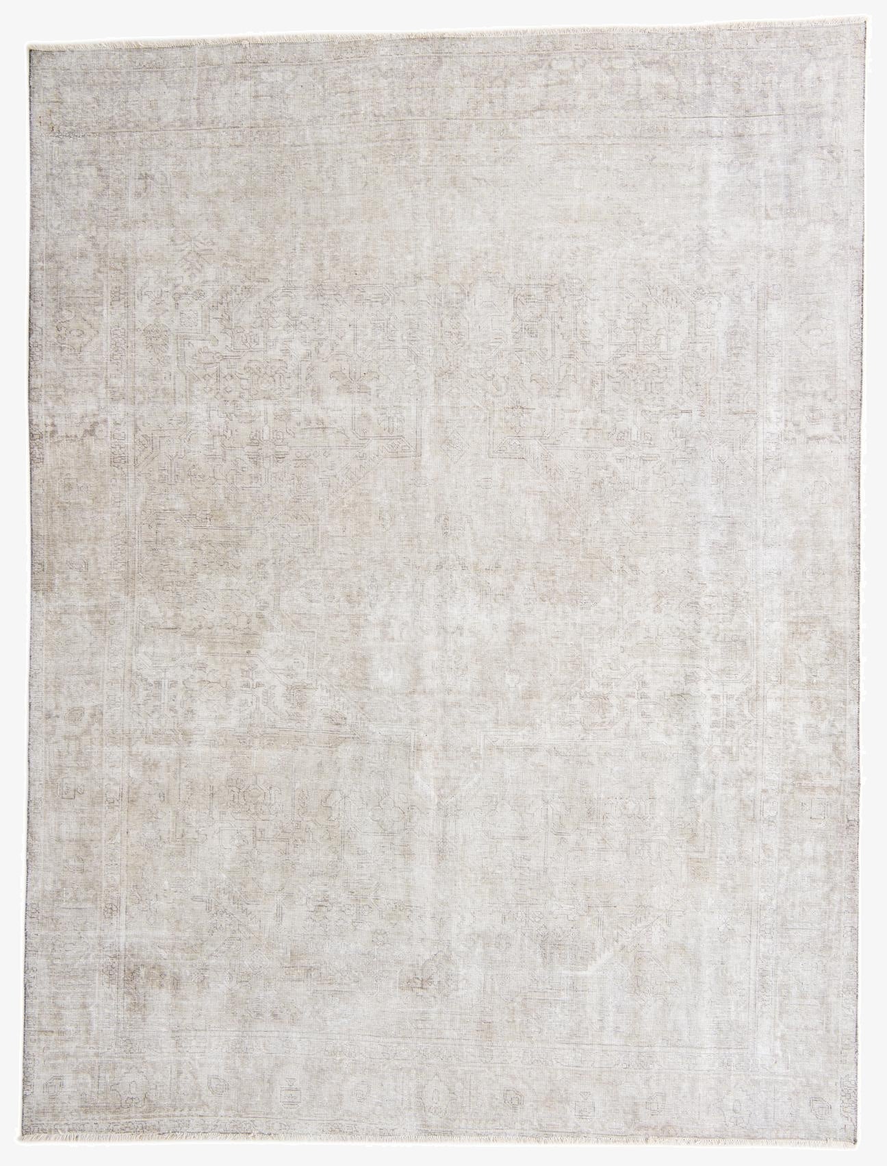 9' 4 x 12' 4  Hand Knotted Ultra Vintage Persian Wool Rug