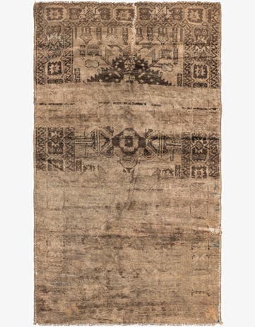 3' 2 x 5' 10 Hand Knotted Ultra Vintage Persian Wool Rug