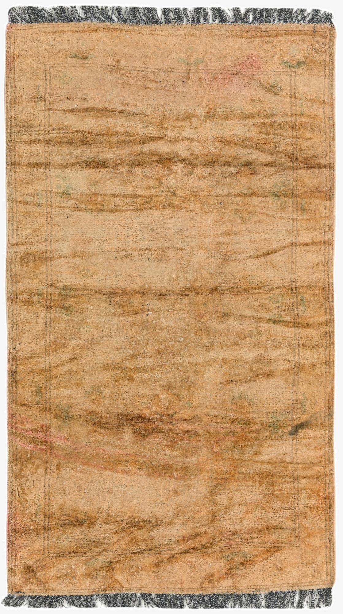 2' 8 x 4' 7  Hand Knotted Ultra Vintage Persian Wool Rug