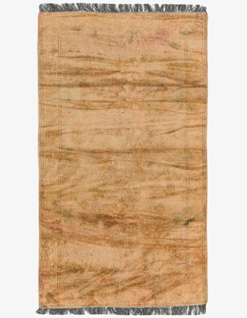 2' 8 x 4' 7 Hand Knotted Ultra Vintage Persian Wool Rug