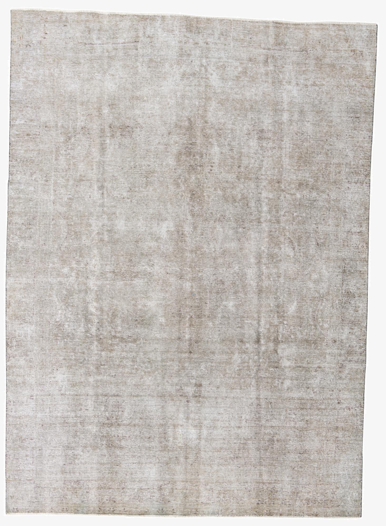 8' 7 x 12'  Hand Knotted Ultra Vintage Persian Wool Rug