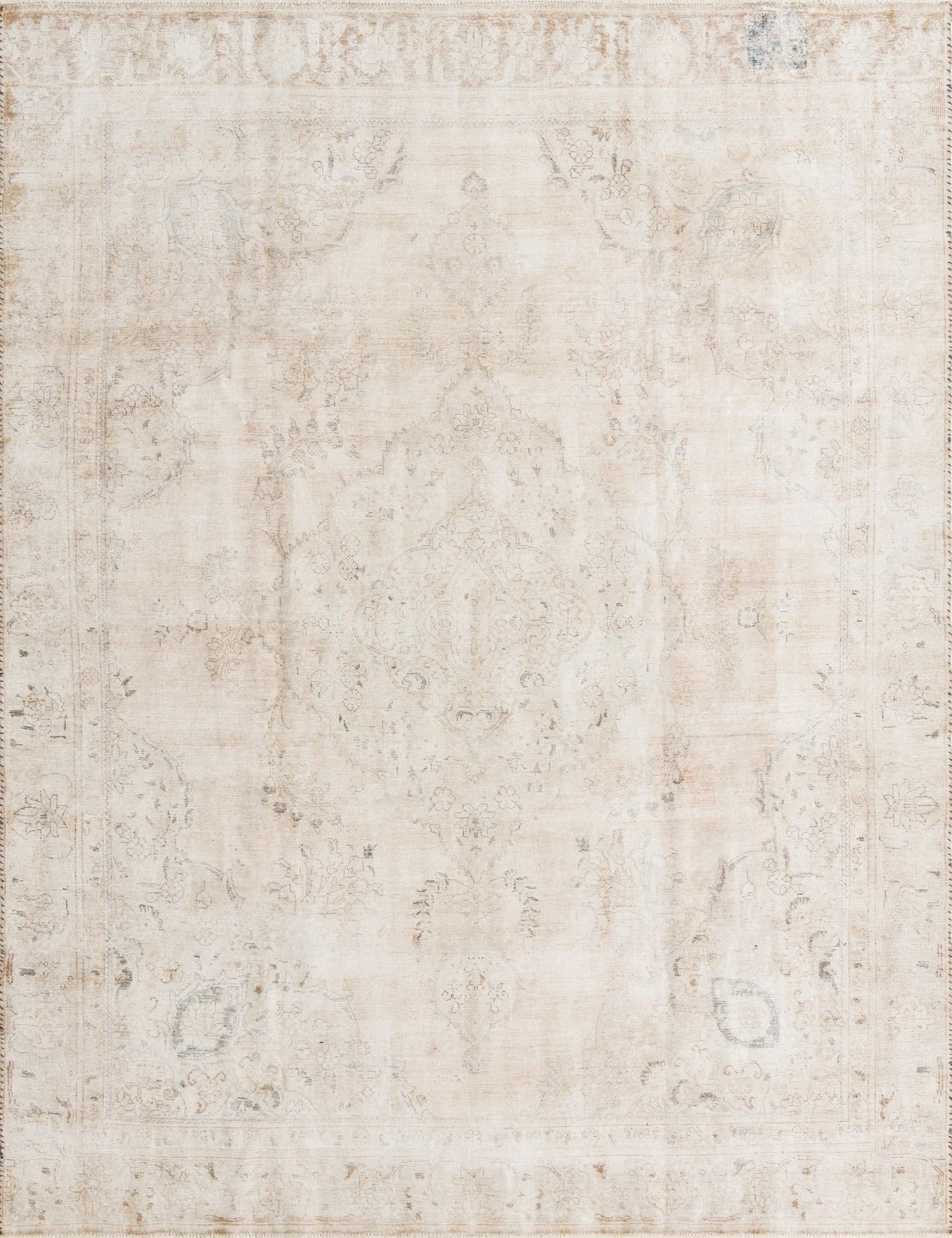 Primary image 9' 2 x 12' 2  Hand Knotted Ultra Vintage Persian Wool Rug