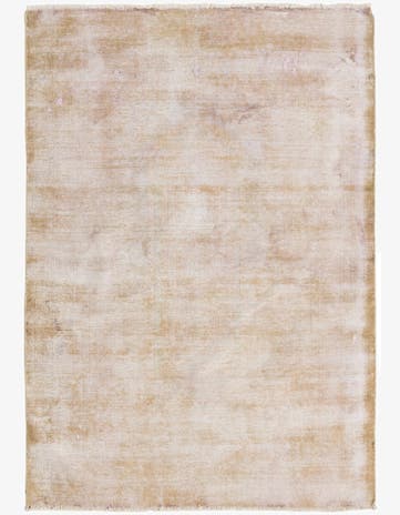 3' 10 x 5' 6 Hand Knotted Ultra Vintage Persian Wool Rug