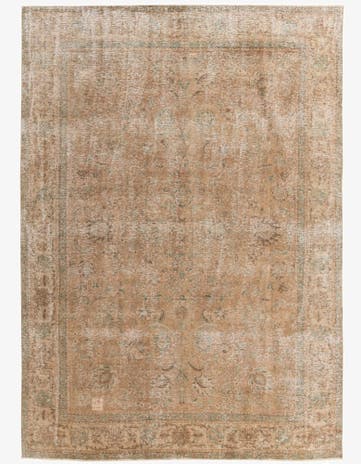 7' 8 x 10' 9 Hand Knotted Ultra Vintage Persian Wool Rug