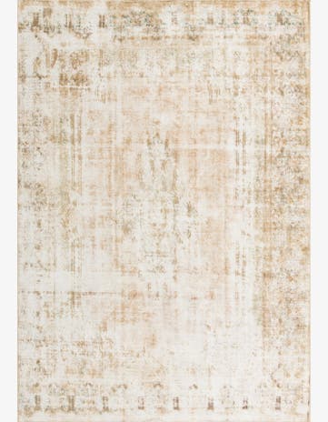 8' 5 x 12' 1 Hand Knotted Ultra Vintage Persian Wool Rug