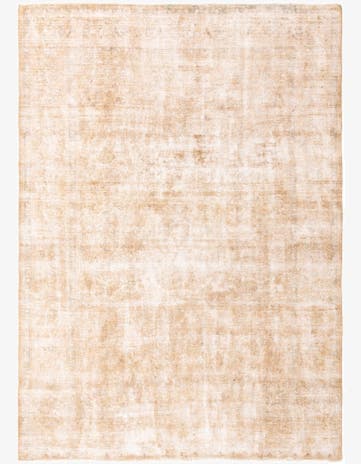 9' 1 x 13' Hand Knotted Ultra Vintage Persian Wool Rug