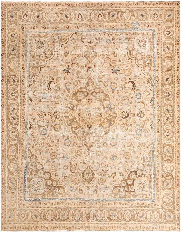 Detail image of 9' 7 x 12' 2 Vintage Wool Rug