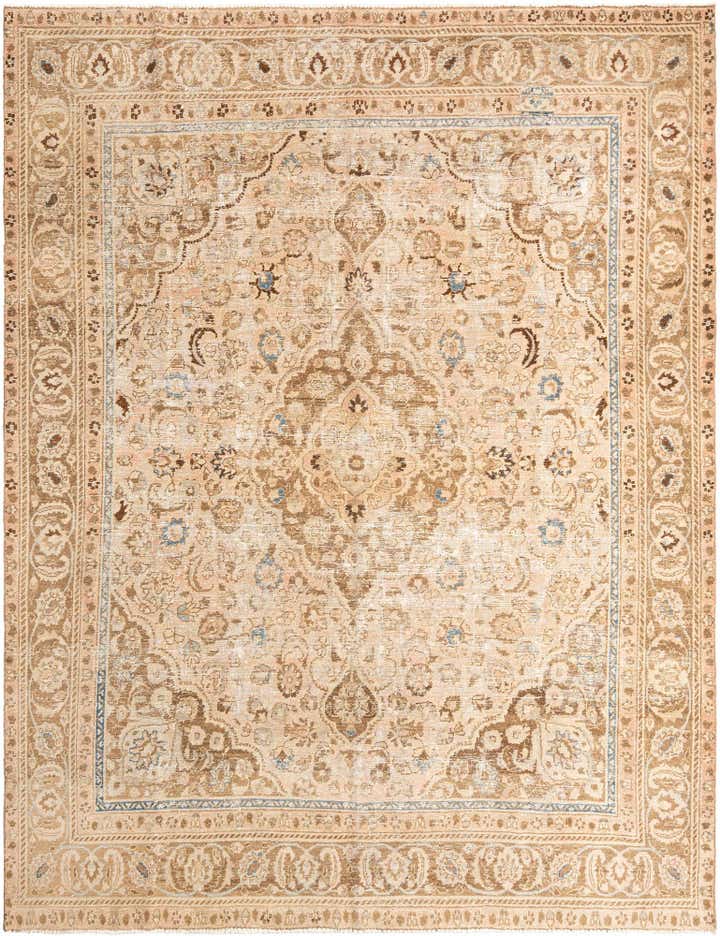 9' 7 x 12' 2 Vintage Wool Rug