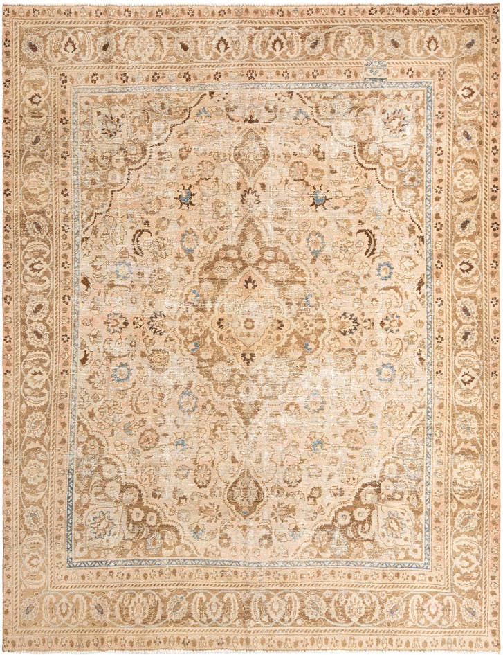 Detail image of 9' 7 x 12' 2 Vintage Wool Rug