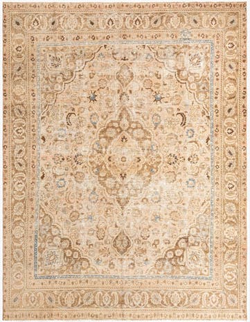 9' 7 x 12' 2 Vintage Wool Rug