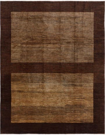 8' 11 x 11' 3 Hand Knotted Ziegler Modern Rug