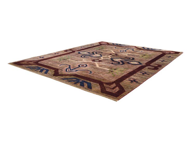 Detail image of 8' x 9' 10 Hand Knotted Ziegler Modern Rug