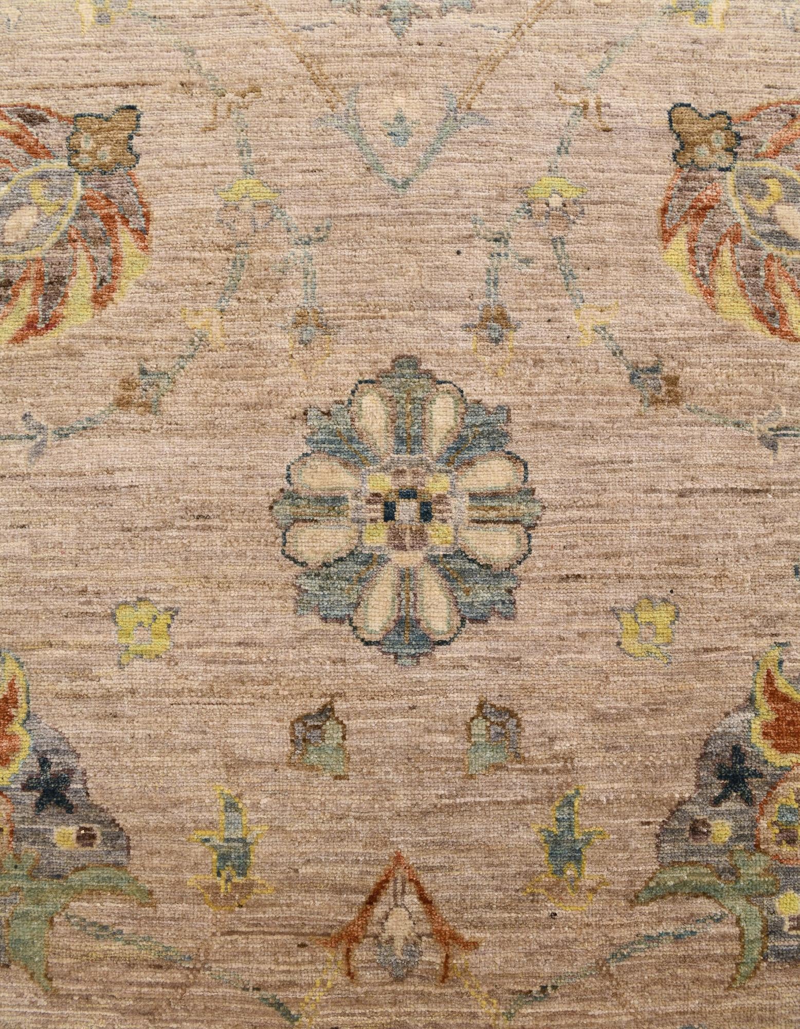 12' 9 x 16' 6 Hand Knotted Ziegler Oriental Rug