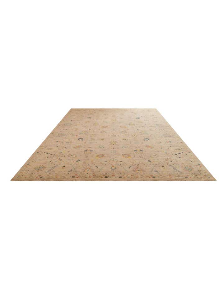 12' 9 x 16' 6 Hand Knotted Ziegler Oriental Rug
