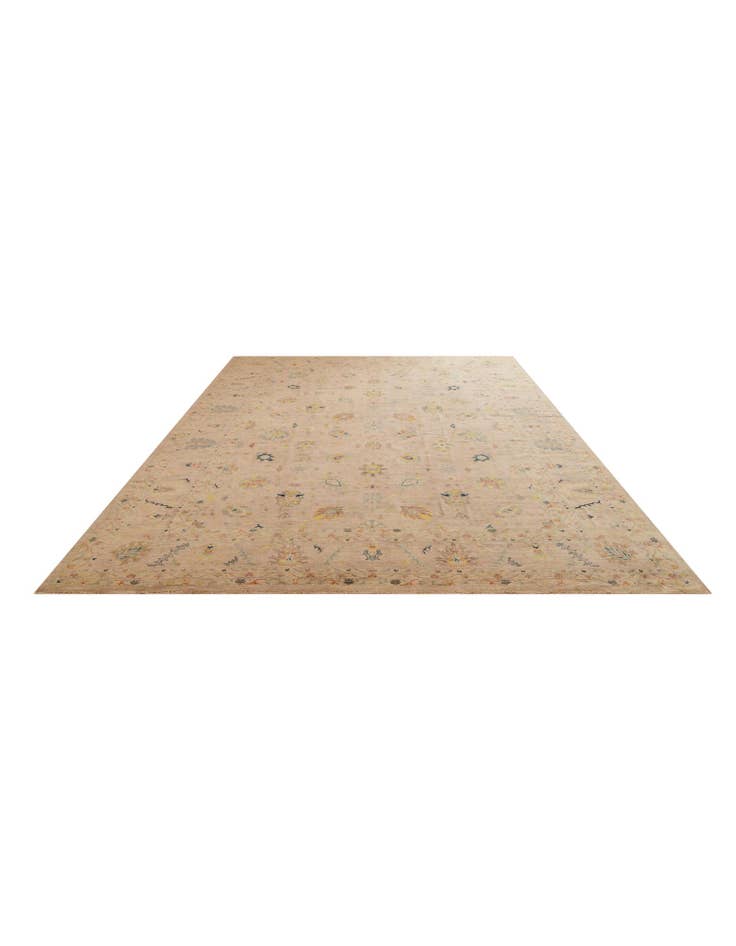 Detail image of 12' 9 x 16' 6 Hand Knotted Ziegler Oriental Rug