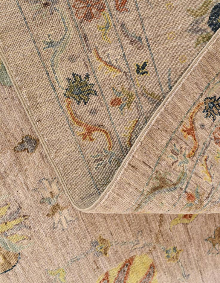 Detail image of 12' 9 x 16' 6 Hand Knotted Ziegler Oriental Rug