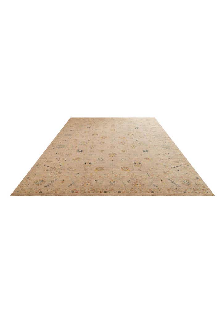 12' 9 x 16' 6 Hand Knotted Ziegler Oriental Rug