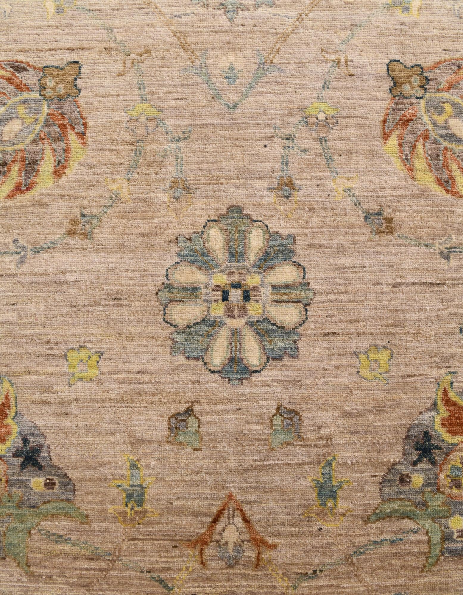 12' 9 x 16' 6 Hand Knotted Ziegler Oriental Rug