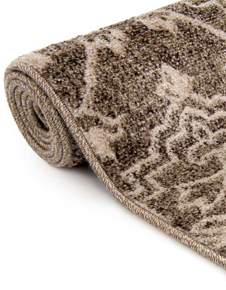 8' x 8' Damask Round Rug