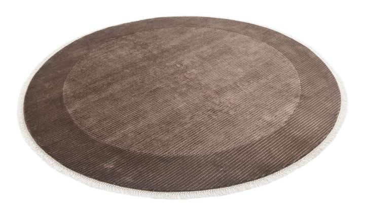 6' 6 x 6' 6 Hand Knotted Darya Wool Round Rug