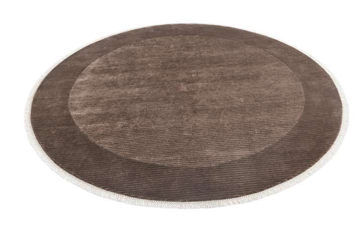 6' 6 x 6' 6 Hand Knotted Darya Wool Round Rug