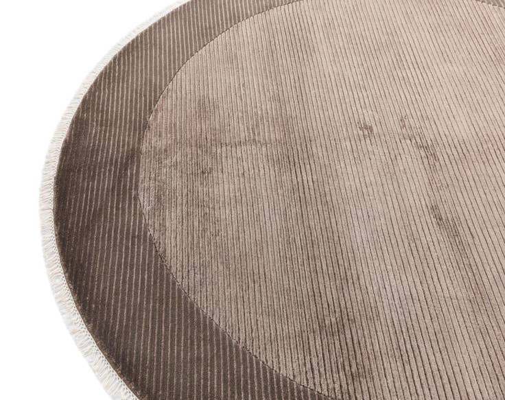 Detail image of 6' 6 x 6' 6 Hand Knotted Darya Wool Round Rug