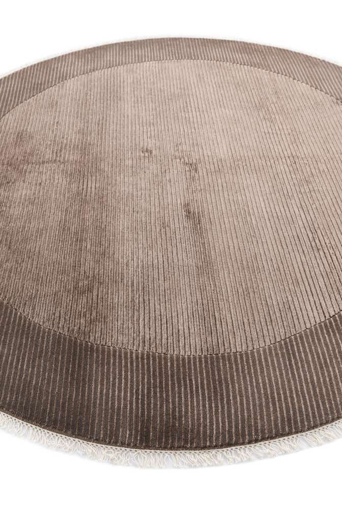 6' 6 x 6' 6 Hand Knotted Darya Wool Round Rug