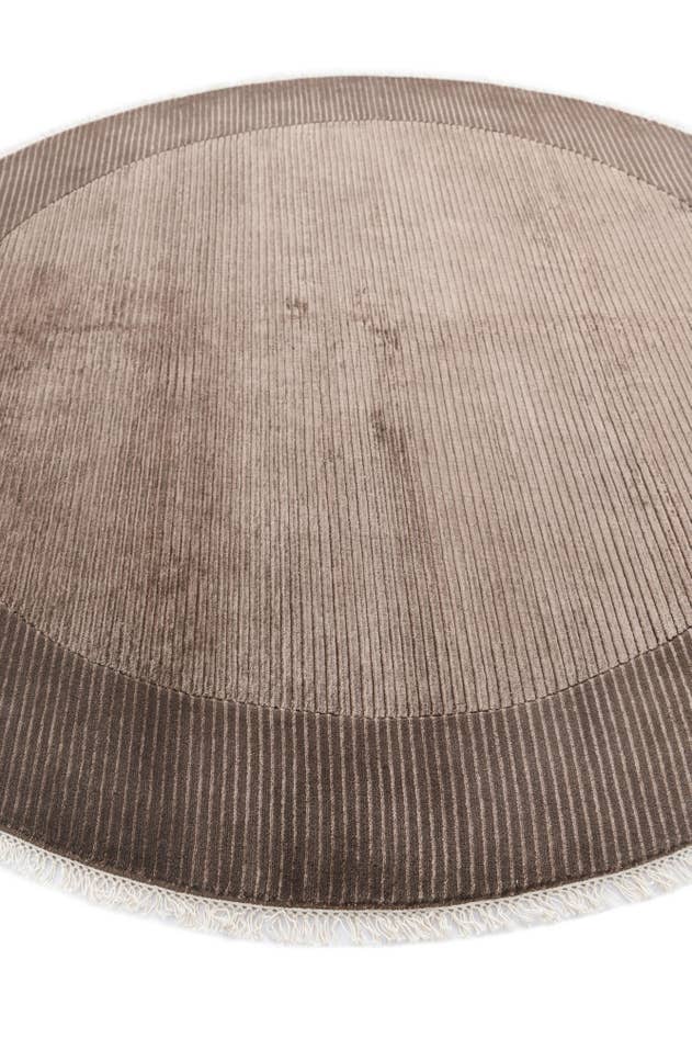 Detail image of 6' 6 x 6' 6 Hand Knotted Darya Wool Round Rug