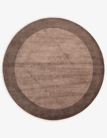 6' 5 x 6' 5 Hand Knotted Darya Wool Round Rug