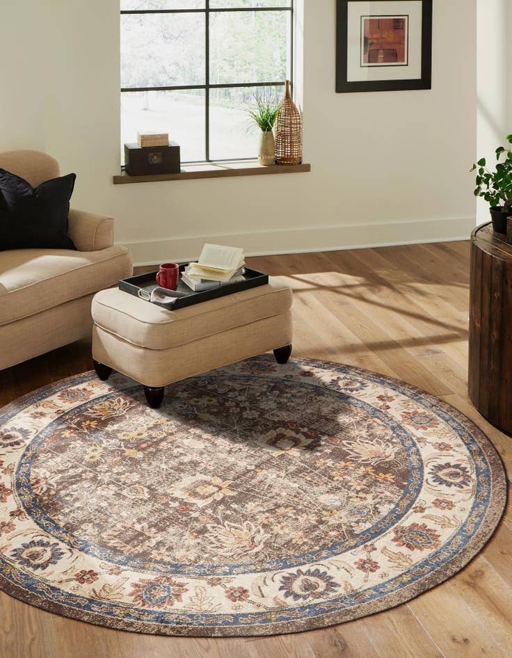 Detail image of 8' x 8' Eden Round Rug