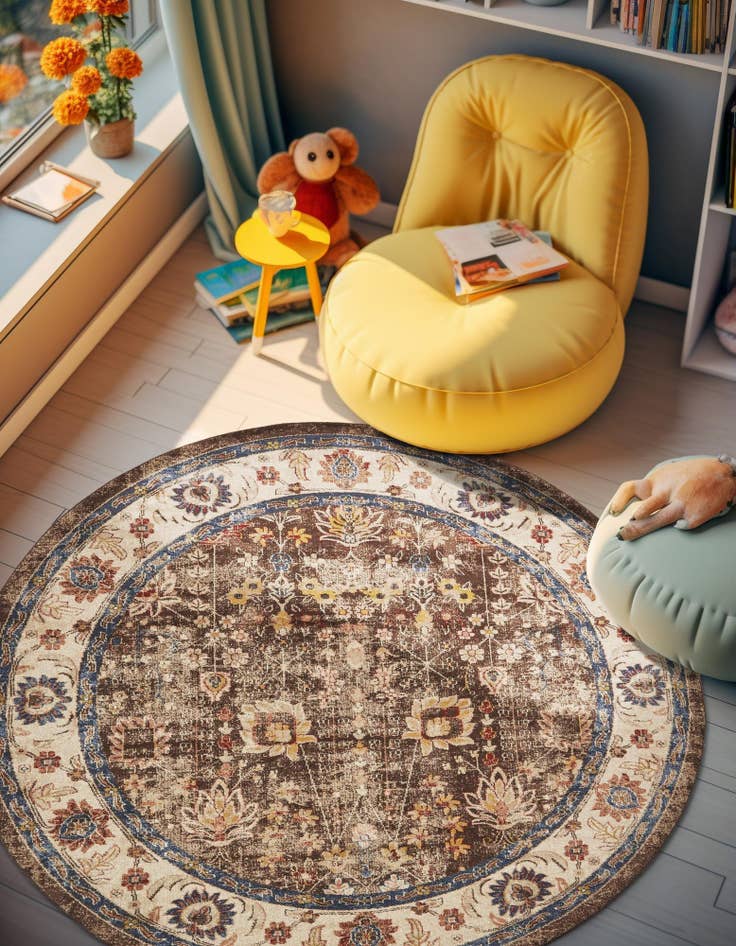 Detail image of 8' x 8' Eden Round Rug