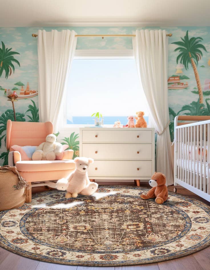 Detail image of 8' x 8' Eden Round Rug