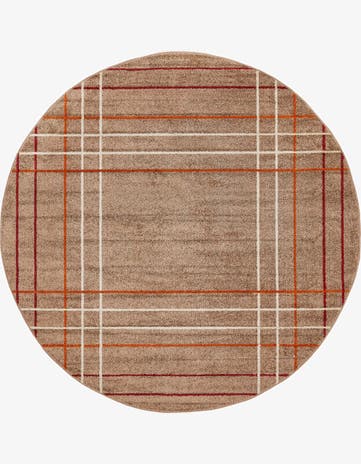 7' 10 x 7' 10 Harvest Round Rug