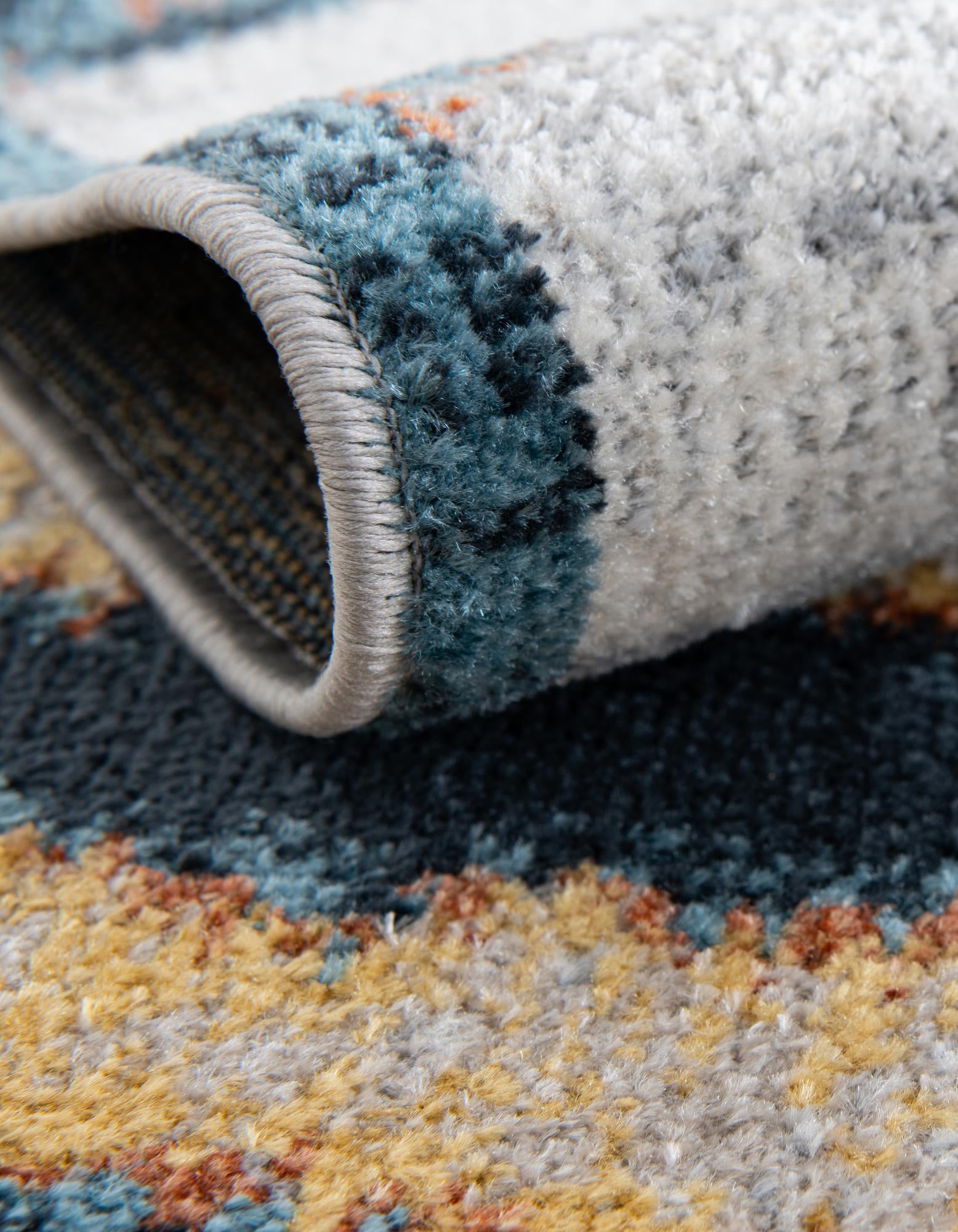 7' 10 x 7' 10 Kamala Washable Round Rug