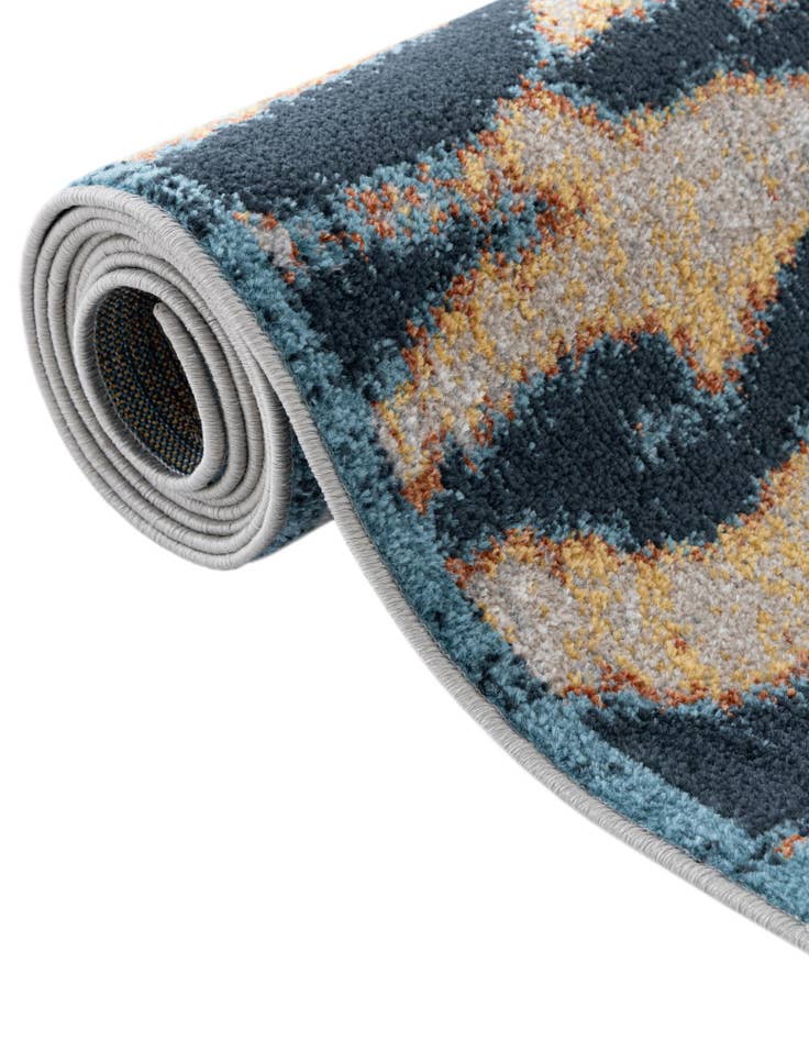 Detail image of 3' 3 x 3' 3 Kamala Washable Round Rug