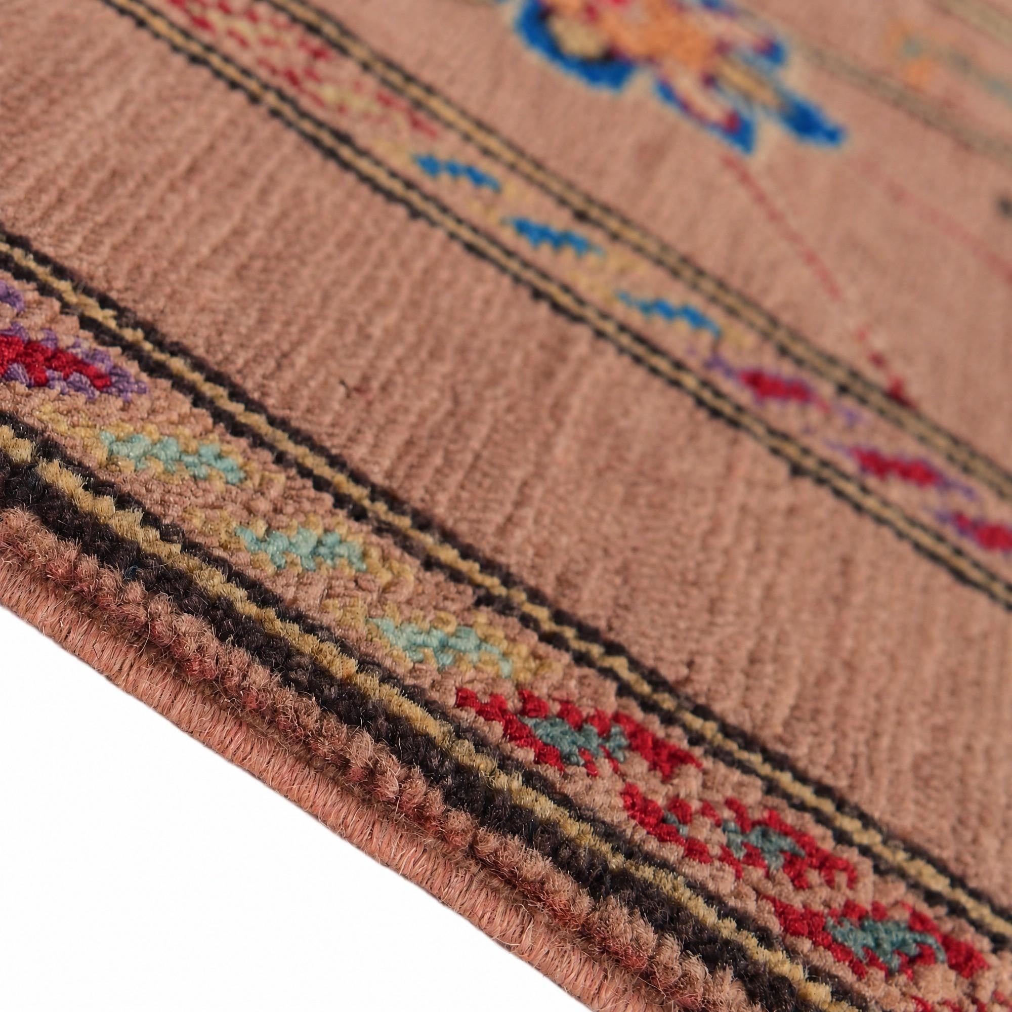 85cm x 300cm anudado a mano Kazak Alfombra redondo