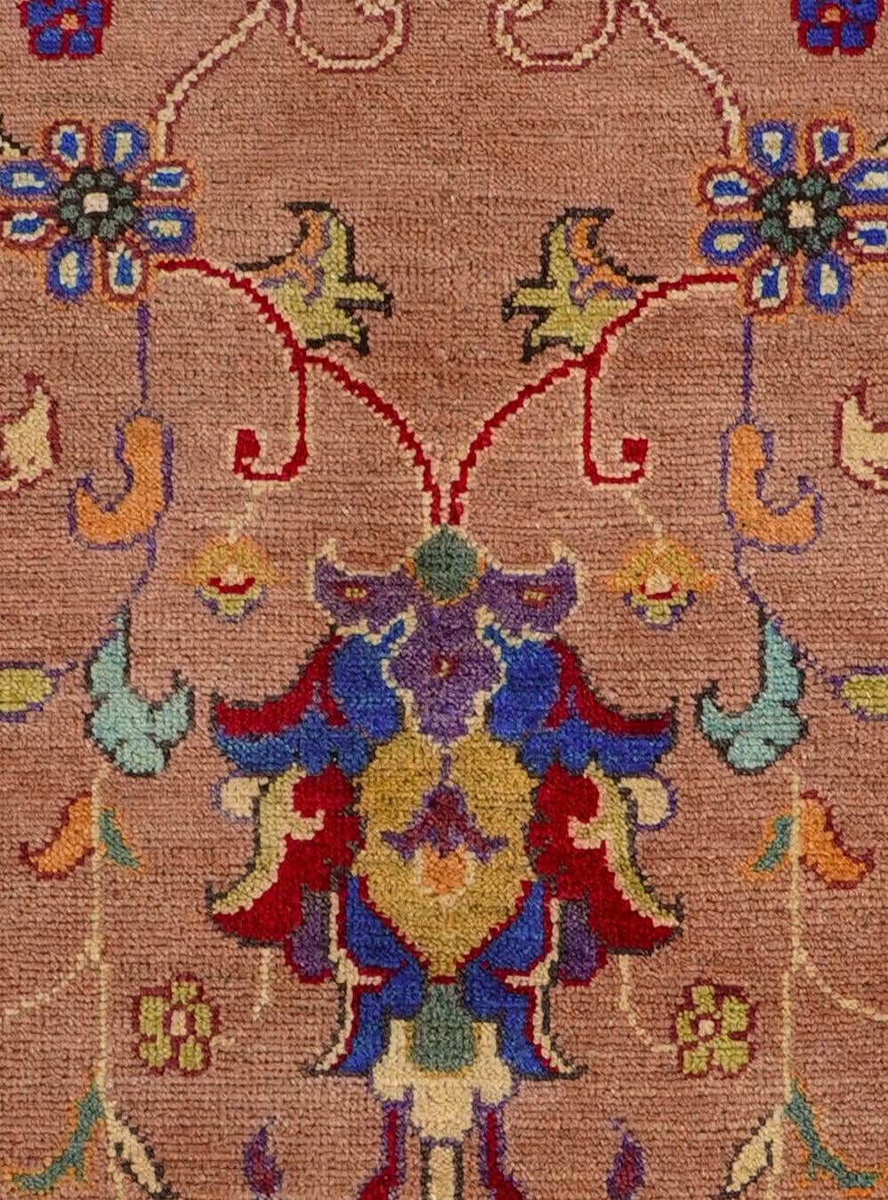 2' 9 x 9' 11 Hand Knotted Kazak Round Rug