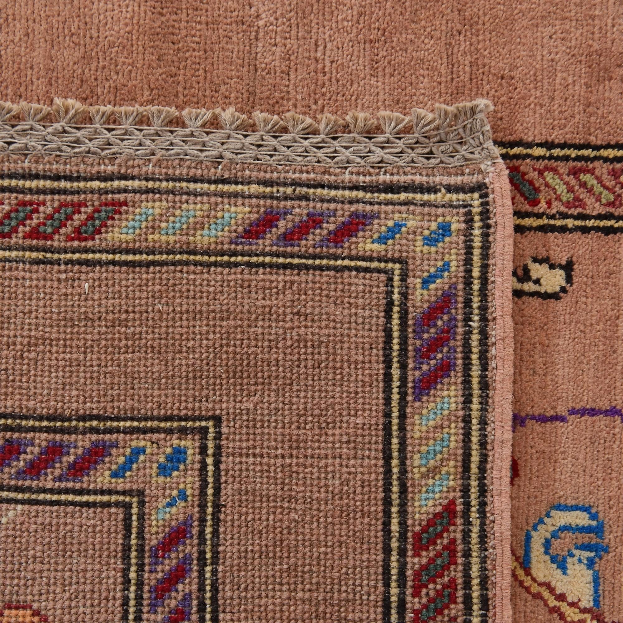 85cm x 300cm anudado a mano Kazak Alfombra redondo