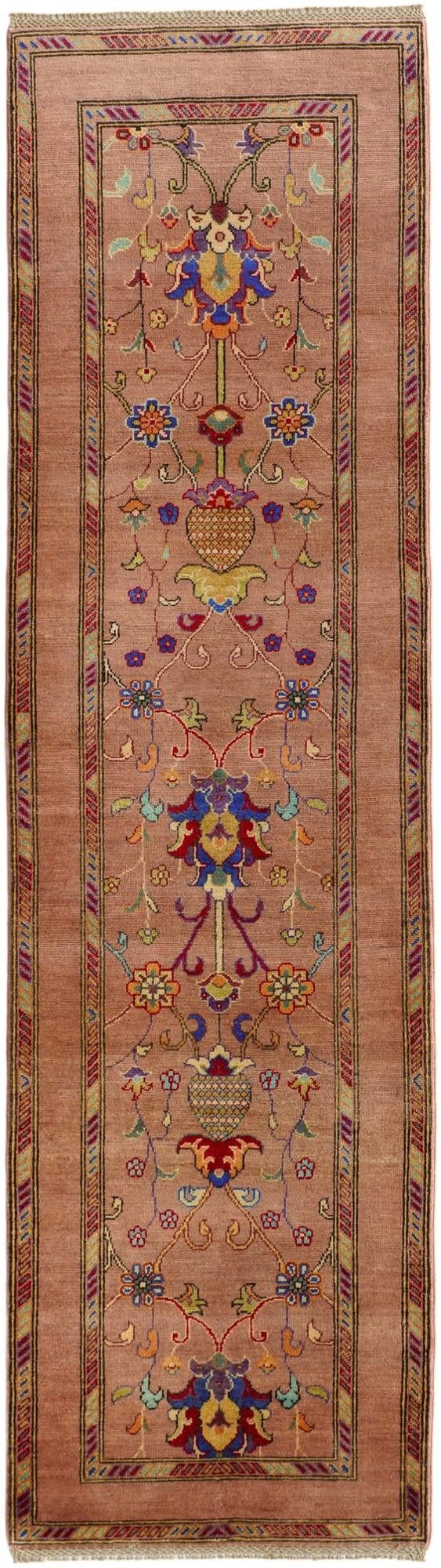 2' 9 x 9' 11 Hand Knotted Kazak Round Rug