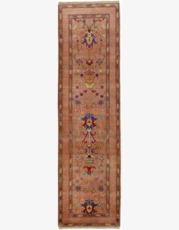 2' 9 x 9' 11 Hand Knotted Kazak Round Rug