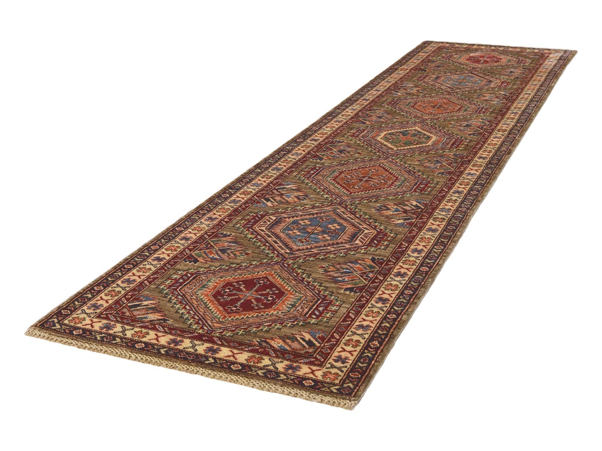 2' 8 x 10' 8 Hand Knotted Kazak Round Rug