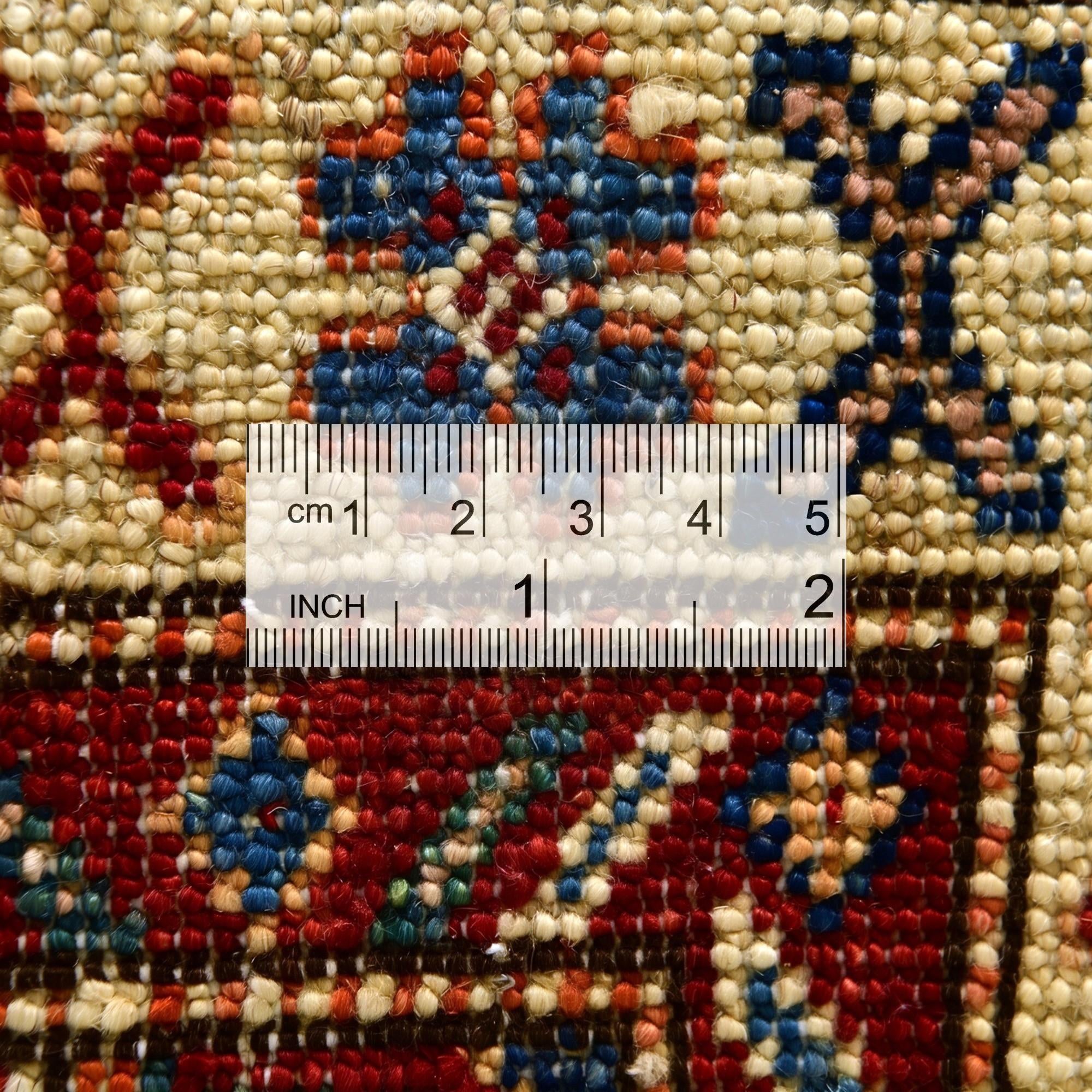 2' 8 x 10' 8 Hand Knotted Kazak Round Rug
