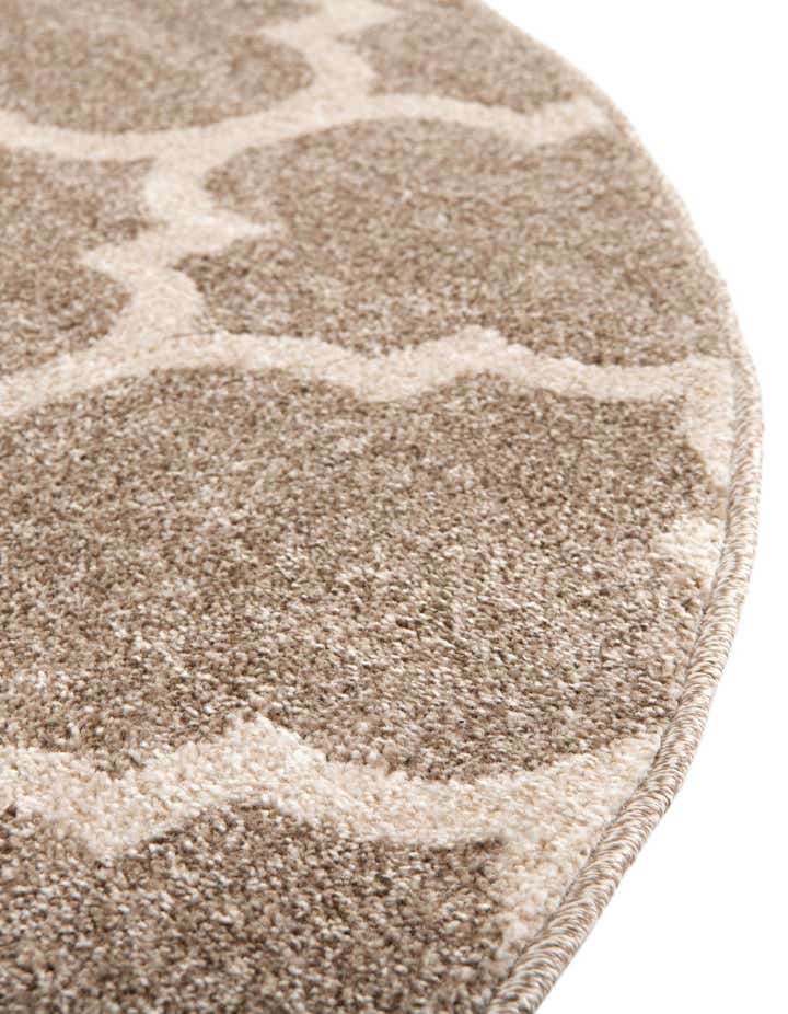 10' x 10' Lattice Round Rug