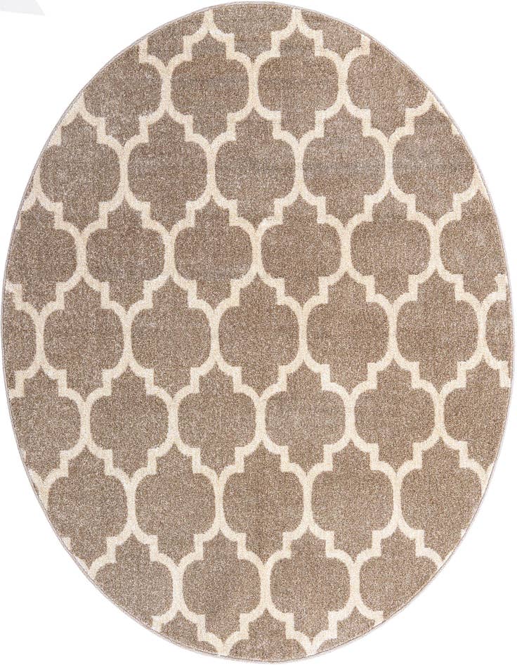 Detail image of 6' x 6' Lattice Round Rug