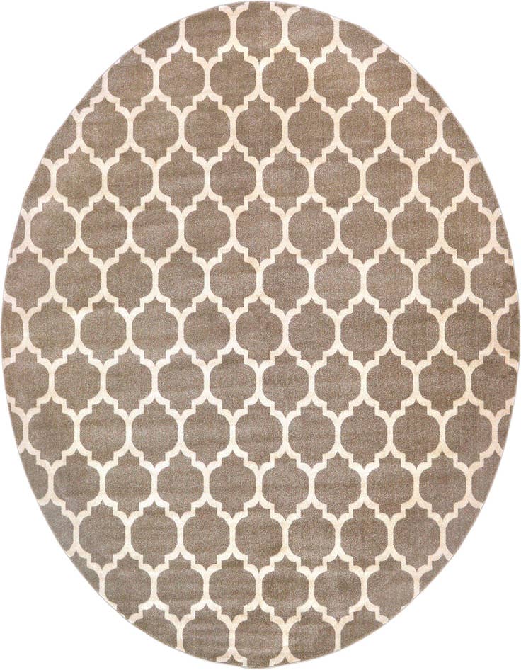 Detail image of 12' 2 x 12' 2 Lattice Round Rug