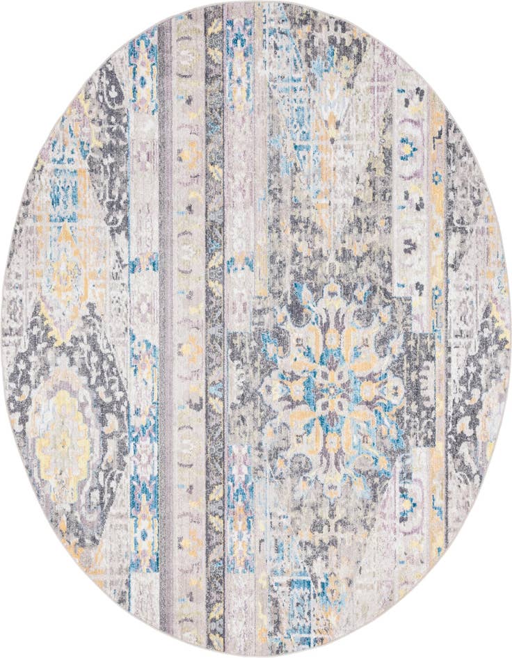 Detail image of 8' x 8' Madrid Round Rug