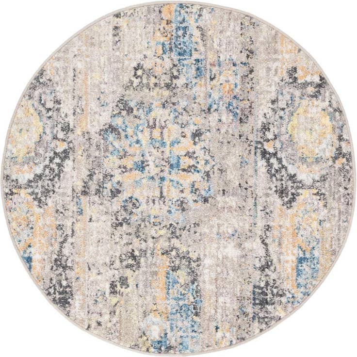 Detail image of 3' 3 x 3' 3 Madrid Round Rug